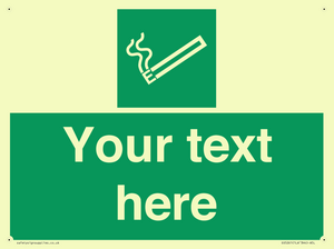 Custom E-Cigarettes/Vaping Permited Sign